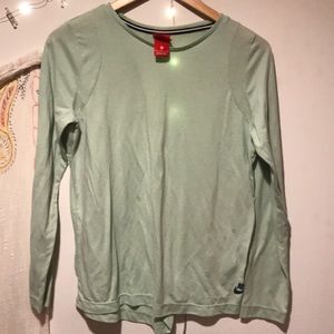 Turquoise running top